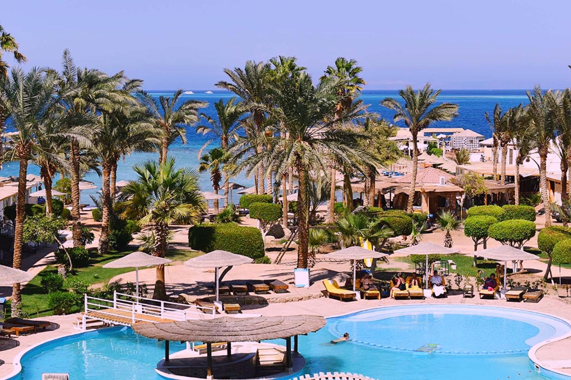 El Geisum Beach Hotel Hurghada Exteriör bild