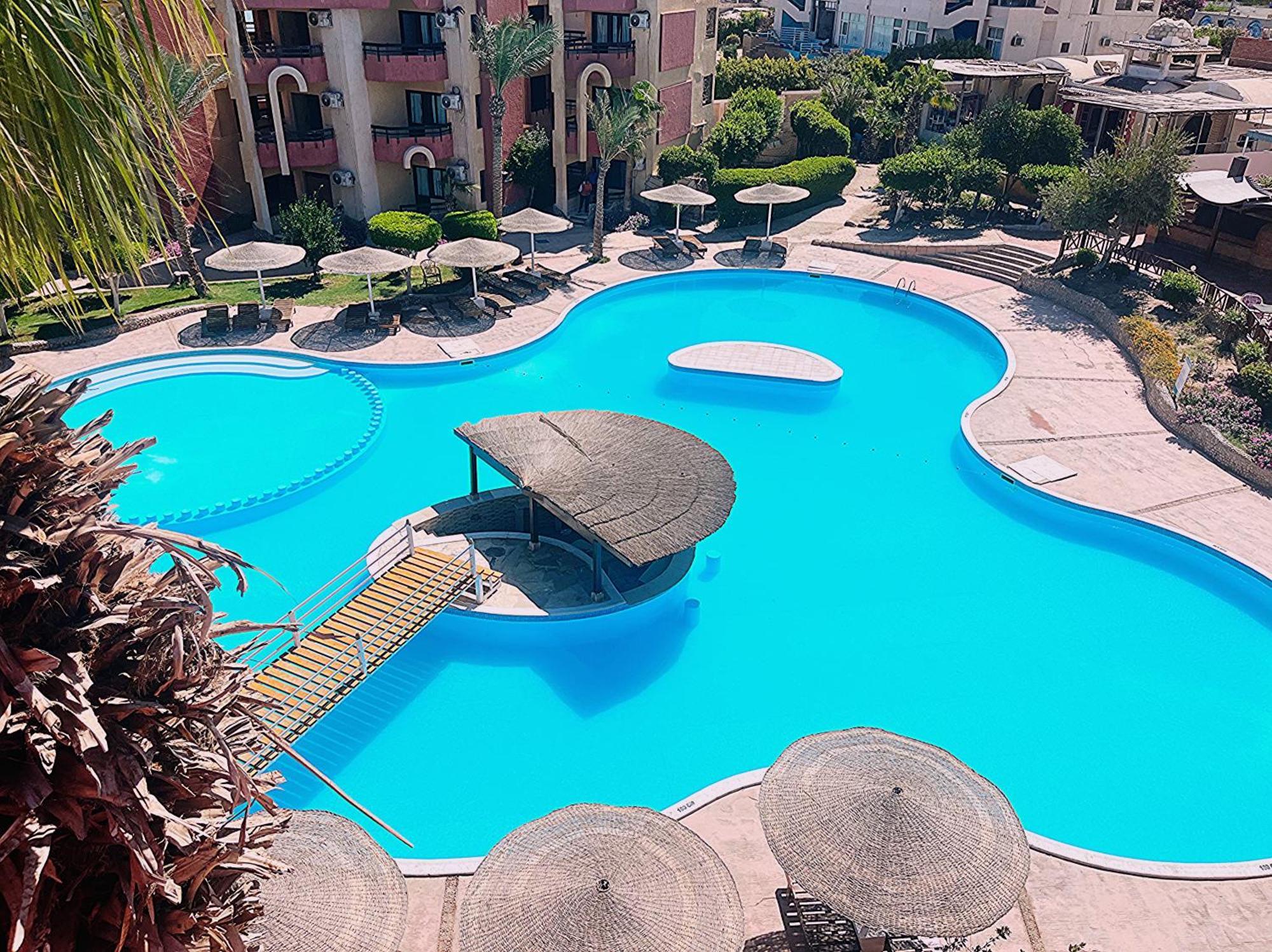 El Geisum Beach Hotel Hurghada Exteriör bild