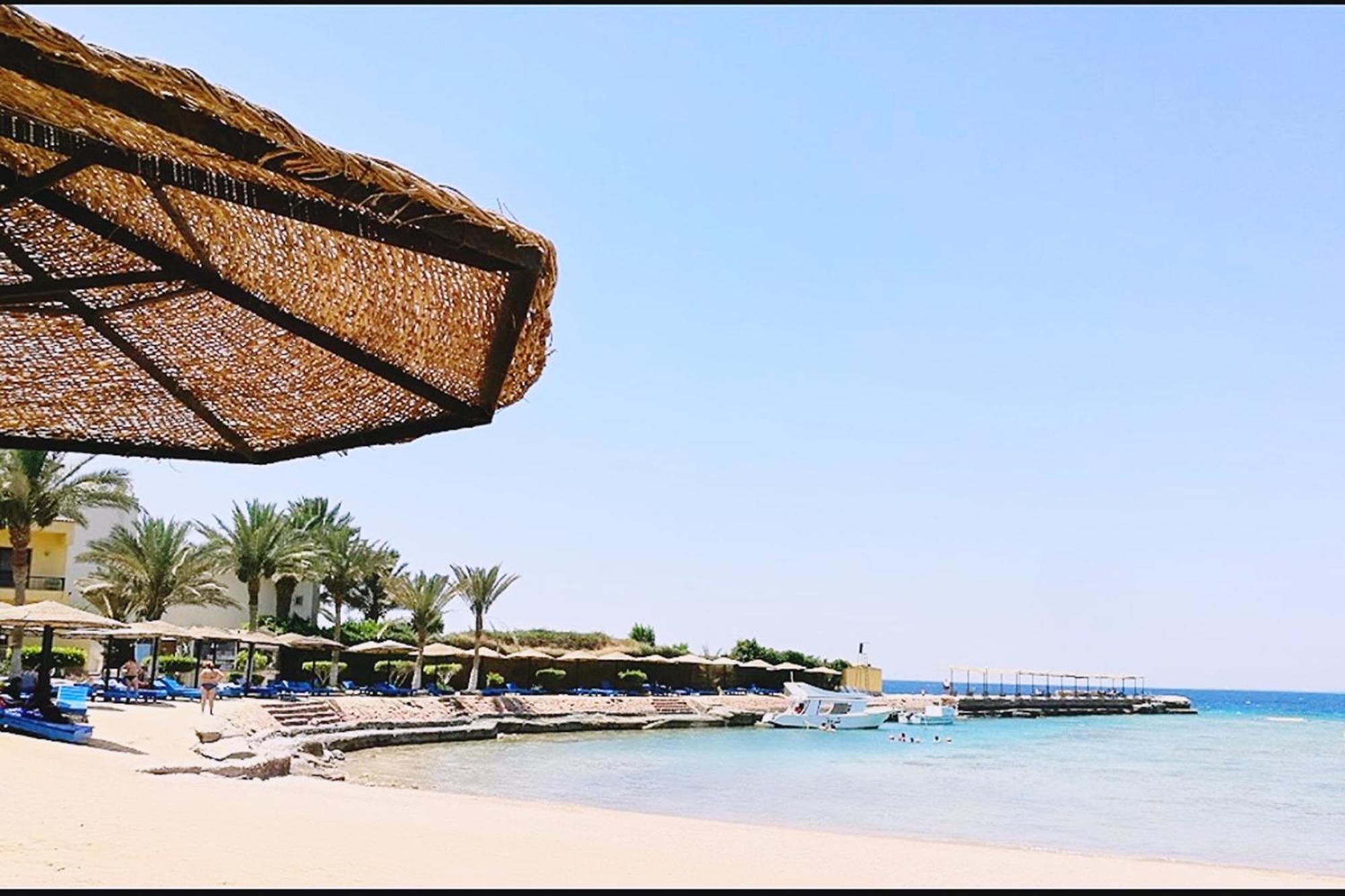 El Geisum Beach Hotel Hurghada Exteriör bild
